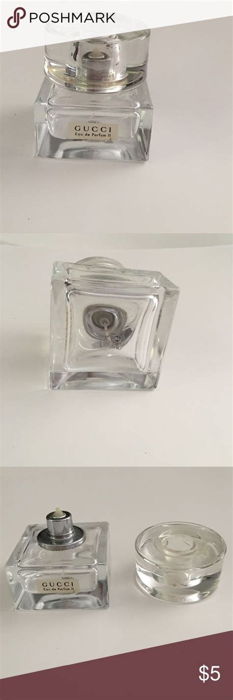 gucci perfume square glass bottle